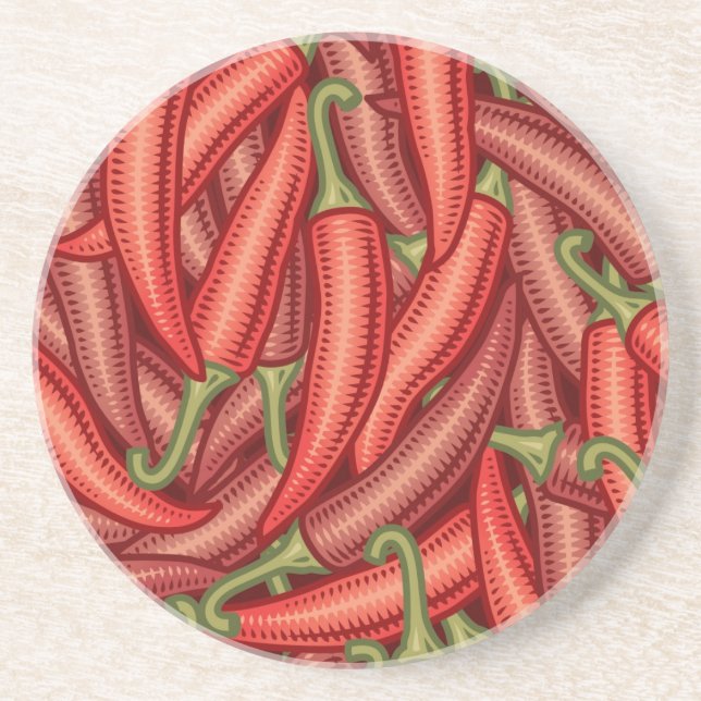 Paprika Underlägg Sandsten (Framsidan)