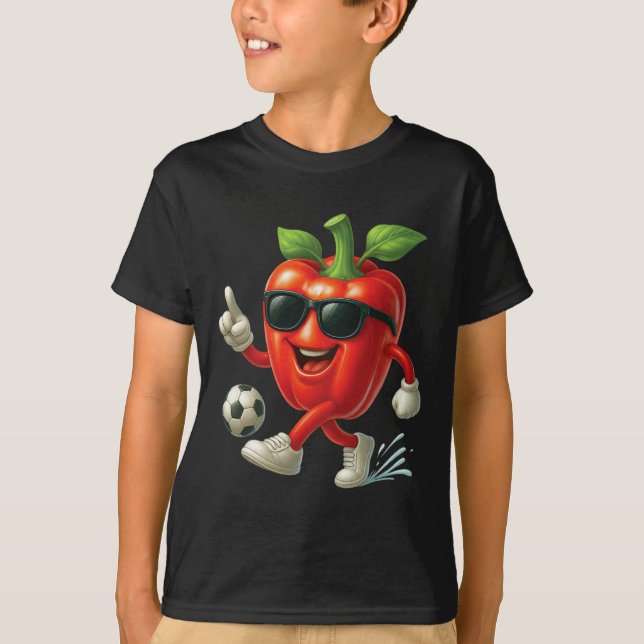 Paprikafotboll  t shirt (Framsida)