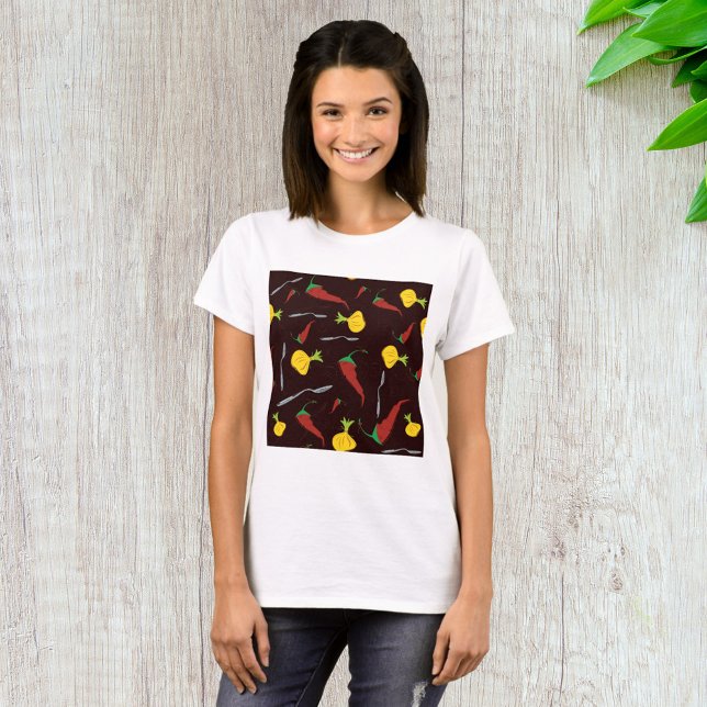 Paprikor Och Lök T Shirt (Skapare uppladdad)
