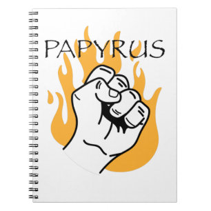 paprys anteckningsbok