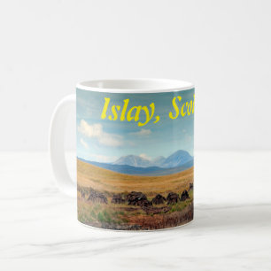 Paps of Jura from Islay, Skottland Kaffemugg