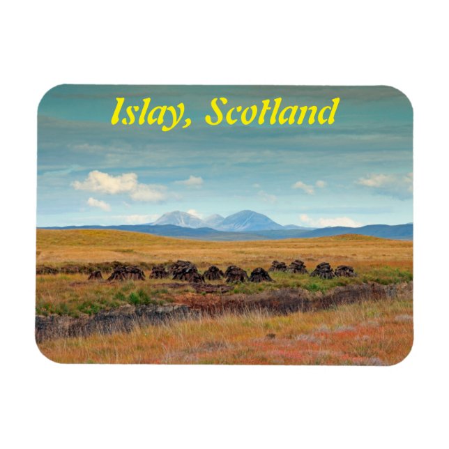 Paps of Jura from Islay, Skottland Magnet (Horisontell)