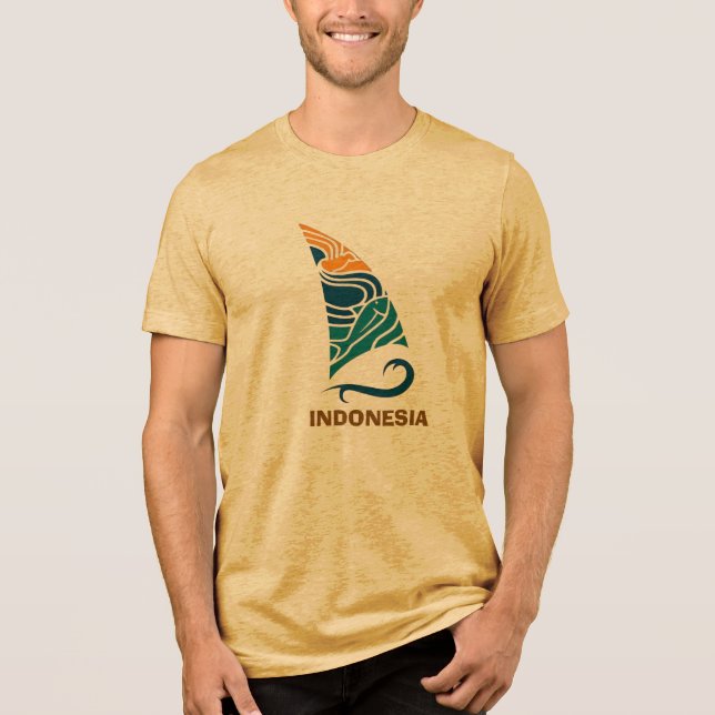 Papua Beach – Indonesiens tropiska paradis T Shirt (Framsida)