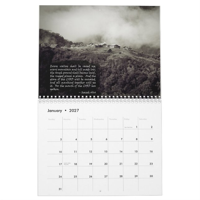 Papua Holistic utvecklingskalender 2013 Kalender (Jan 2027)