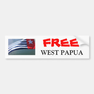 Papua klistermärke