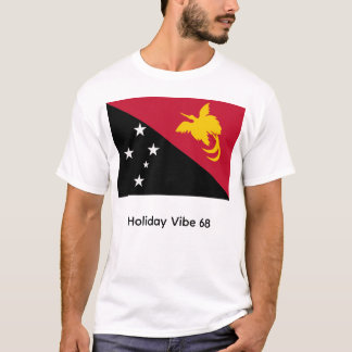 Papua neuguinea flagge t shirt