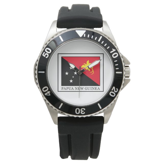 Papua Nya Guinea Armbandsur (Framsida)