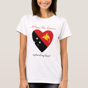 Papua Nya Guinea Flag Sötnos T-Shirt