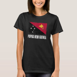 Papua Nya Guinea Flagga Land Flagga Papua Nya Guin T Shirt