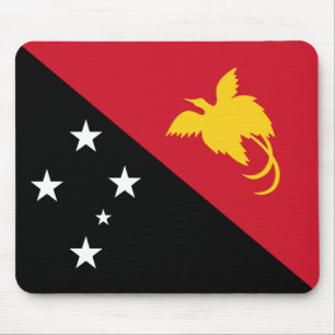 Papua Nya Guinea flagga Mousepad Musmatta