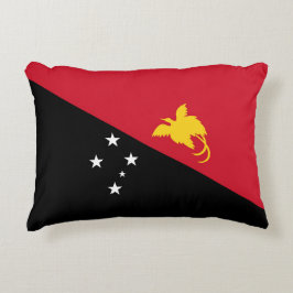 Papua Nya Guinea flagga Prydnadskudde