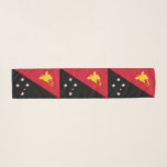 Papua Nya Guinea Flagga Sjal<br><div class="desc">Patriotisk flagga i Papua Nya Guinea.</div>