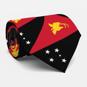Papua Nya Guinea Flagga Slips