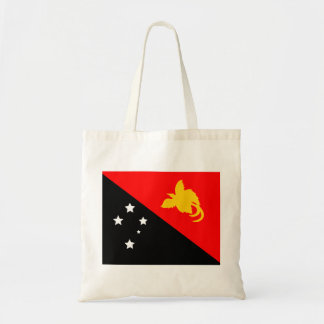 Papua Nya Guinea flagga Tygkasse