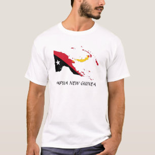 Papua Nya Guinea flaggakarta Tee Shirt
