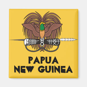 Papua Nya Guinea* Kylskåp, magnet
