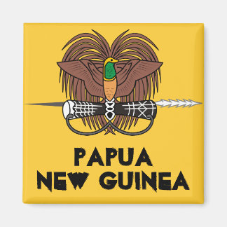 Papua Nya Guinea* Kylskåp, magnet