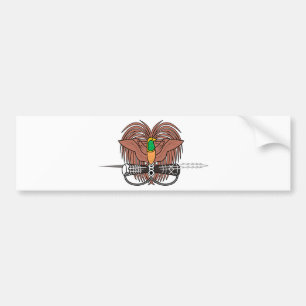 Papua Nya Guinea medborgareEmblem Bildekal