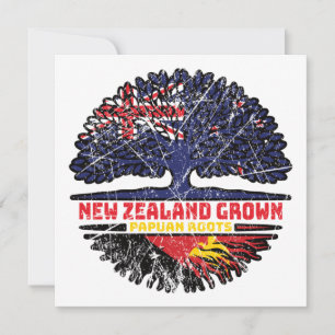 Papua Nya Guinea Papuan Nya Zealander Nya Zeeland Kort