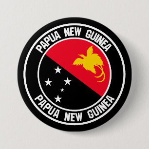 Papua Nya Guinea rundaEmblem Knapp