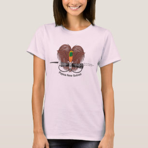 Papua Nya Guinea vapensköldT-tröja T-shirt