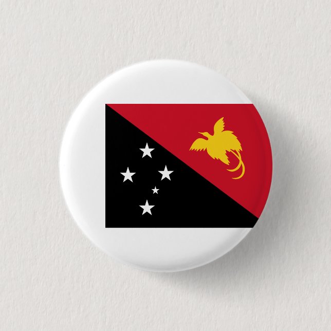 Papua Nya Guineas Flagga, Flagga Papua Nya Guinea Knapp (Framsida)