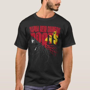 Papua Nya Guineas rötter Papua Nya Guineas kultura T Shirt