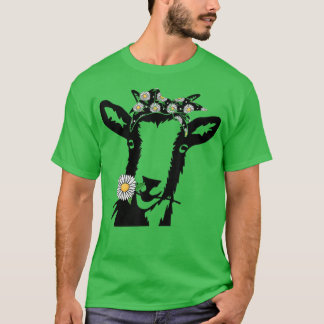 Papy Daisy Goat Face Goat Farmer Goat Animal Lover T Shirt