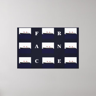 Paquebot France Canvastryck