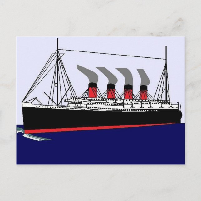 Paquebot frankrikevykort 1912 helg vykort (Framsida)