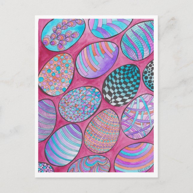 Pâques GraphiZen Vykort (Framsida)