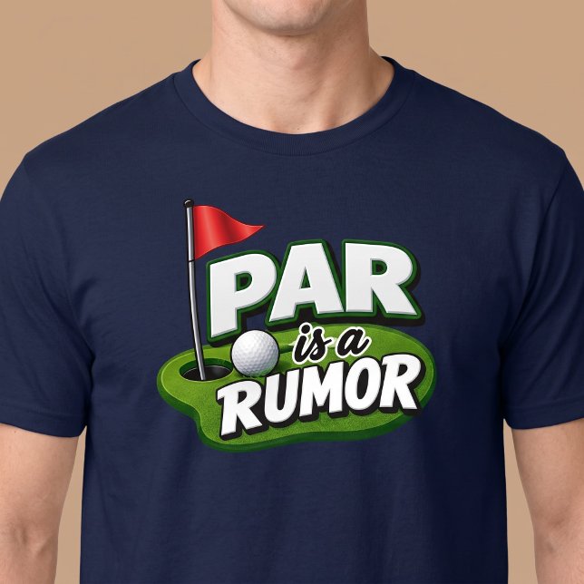 Par är ett rykte Golf T Shirt (Skapare uppladdad)