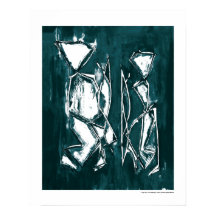 Par Contemporary Abstrakt Konst MC Belkadi 16x20