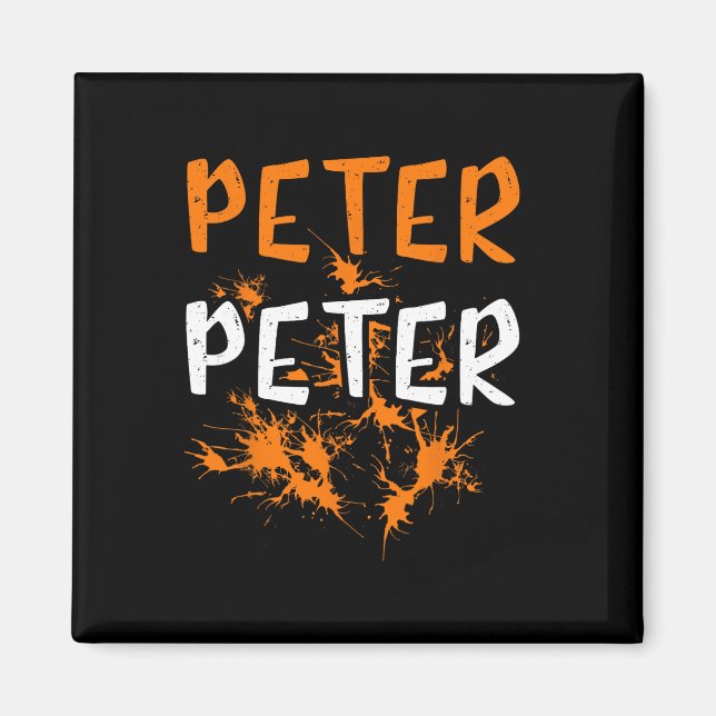 Par Costume Peter Pumpkin Eater Stänk Hallowed Magnet (Framsidan)