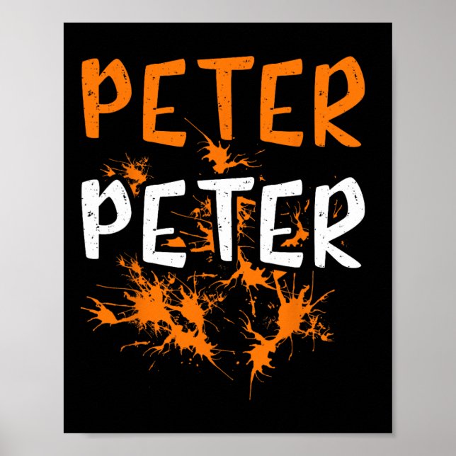 Par Costume Peter Pumpkin Eater Stänk Hallowed Poster (Framsidan)