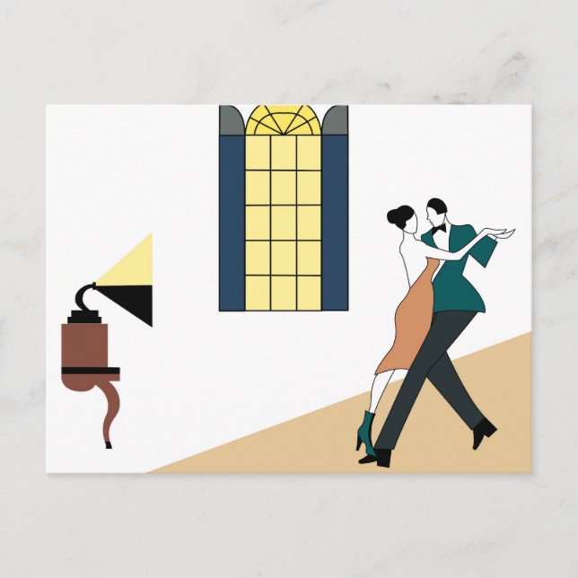 par dans vykort (Framsida)