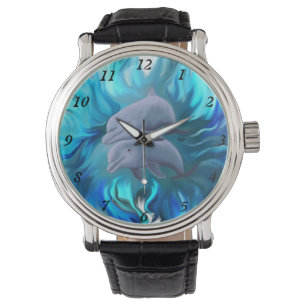 Par Delfiner Armbandsur