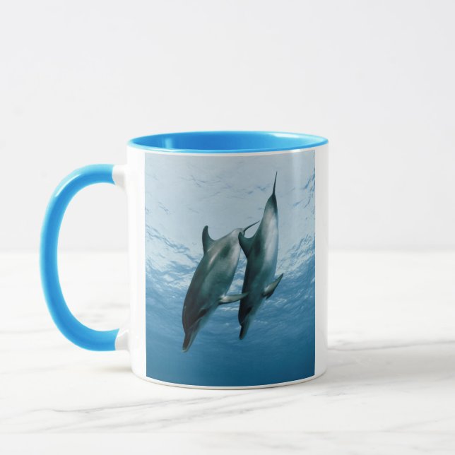 Par delfiner mugg (Vänster)