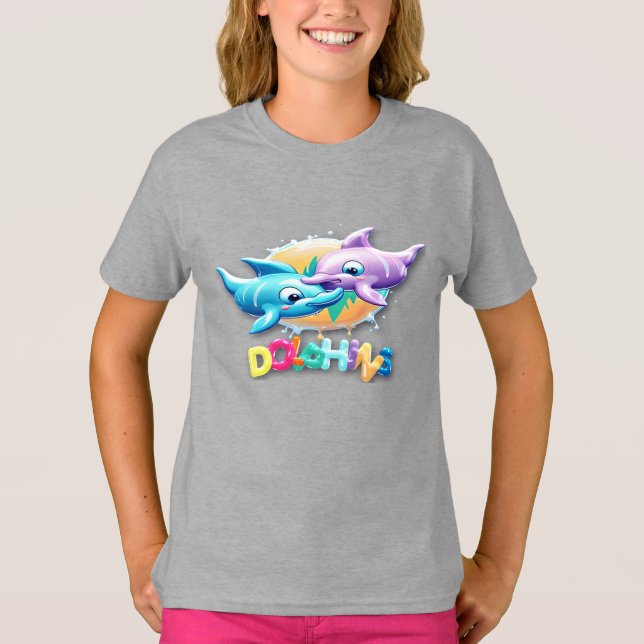 par delphin t shirt (Framsida)