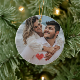 Par Första julfoto Namn Julgransprydnad Keramik