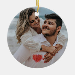 Par Första julfoto Namn Julgransprydnad Keramik