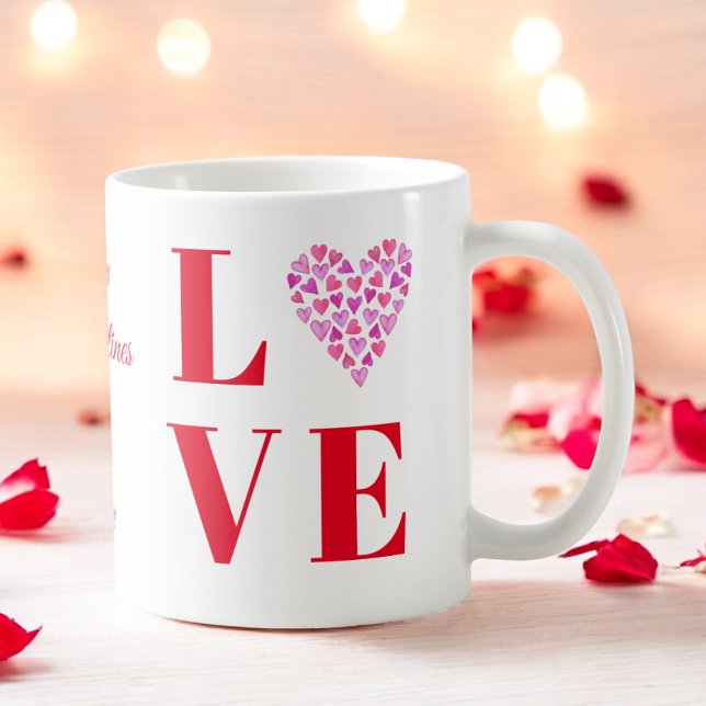 par foto för Valentines day Kärlek Kaffemugg (Skapare uppladdad)
