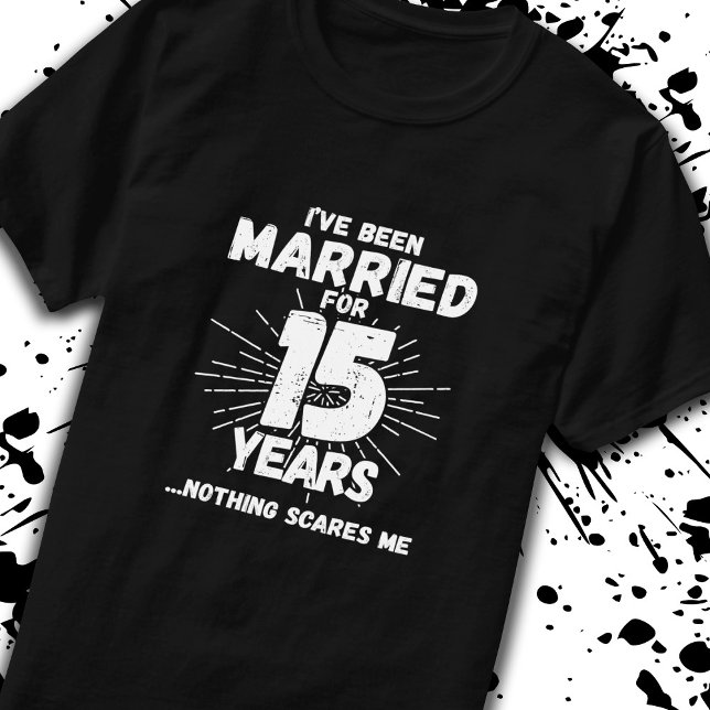 Par, gift 15 år, ynka 15 år t shirt (Skapare uppladdad)