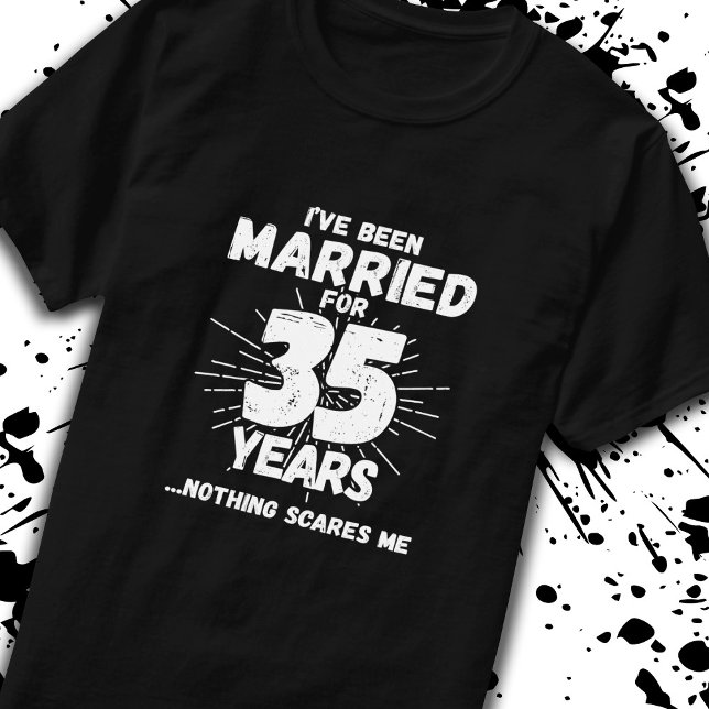 Par Gift 35 år - Lustigt 35e-årsdag T Shirt (Skapare uppladdad)