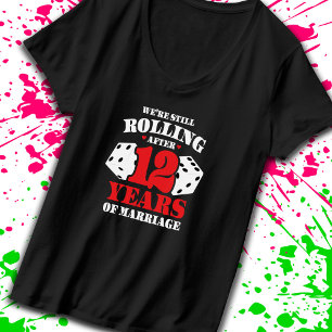 Par gift i 12:e, 12 år t shirt