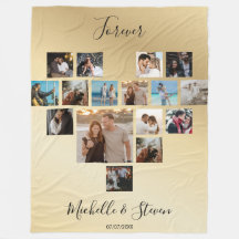 Par Gift Valentines Day Heart Photo Collage