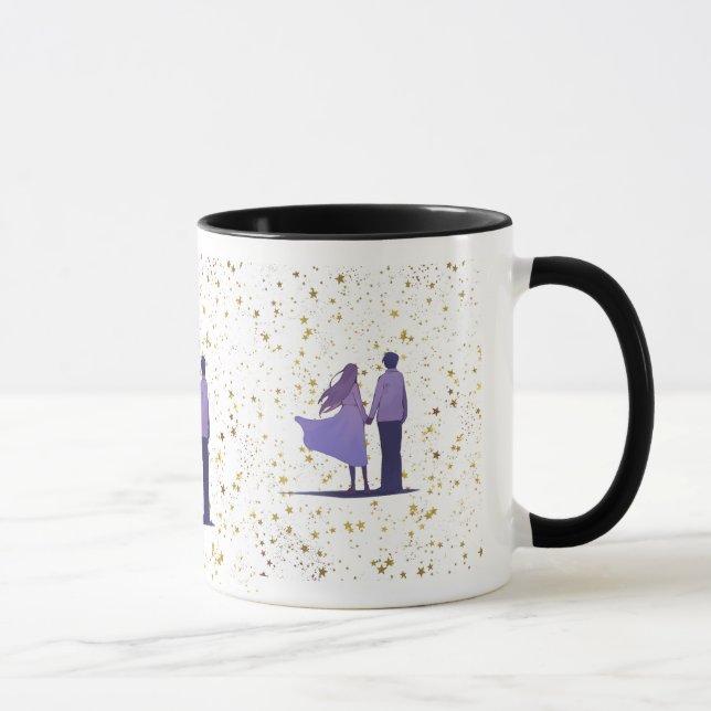 Par Goldstjärnor Mugg (Höger)