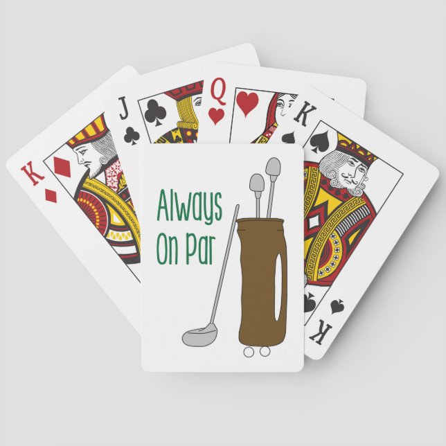 Par Golf Casinokort (Baksidan)