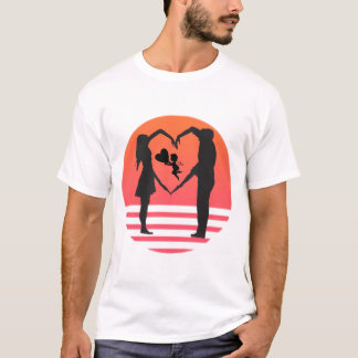 par Heart Stealer - Lycklig Alla hjärtans dag-Vale T Shirt