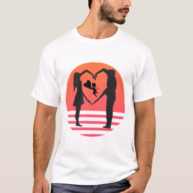 par Heart Stealer - Lycklig Alla hjärtans dag-Vale T Shirt (Framsida)
